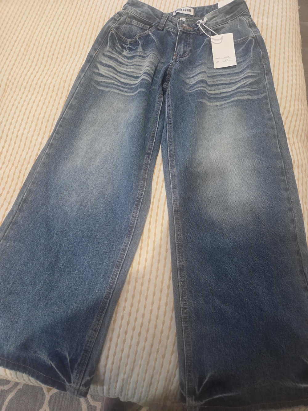 Disclosure Wide-Leg Women’s Jeans in Blue 5/27